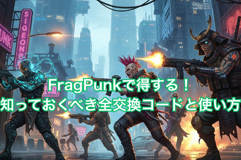 fragpunk 交換コード