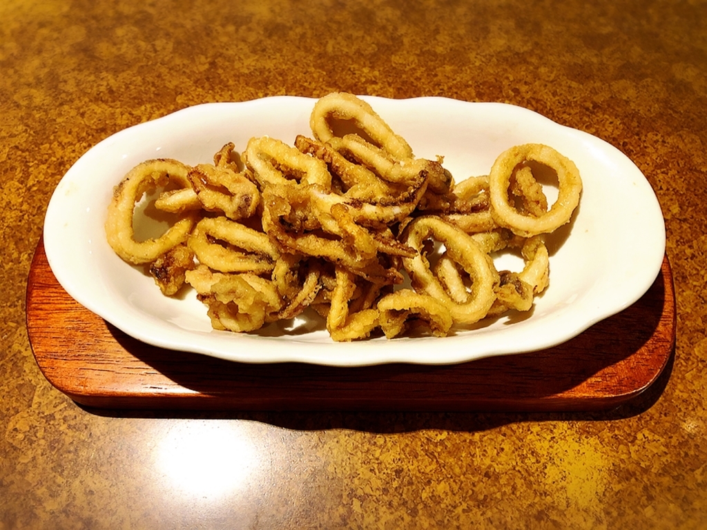 びっくりドンキー イカの唐揚げ