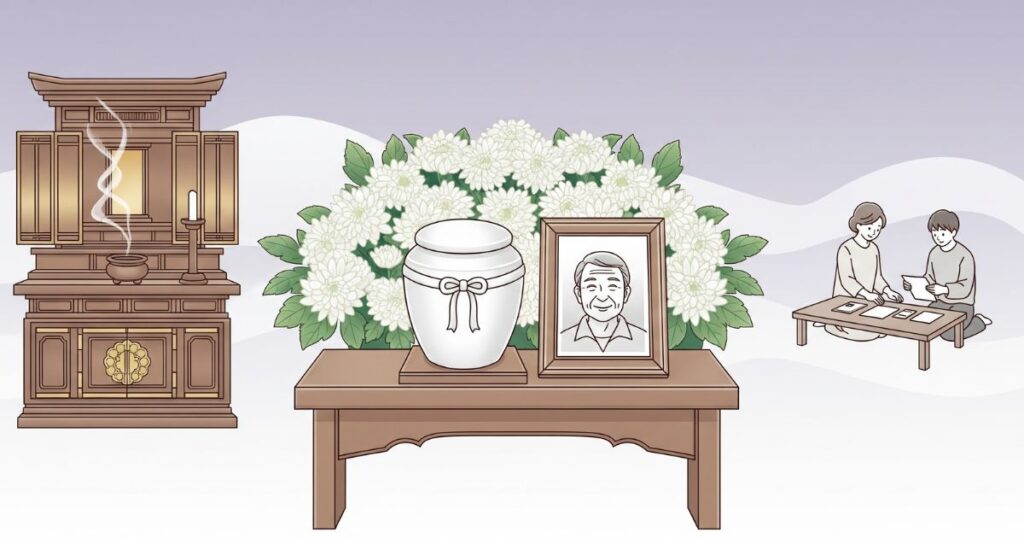 お 葬式 終わっ た あと