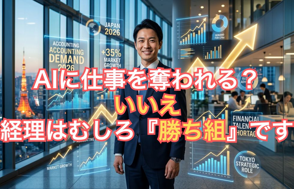 経理 引く手あまた