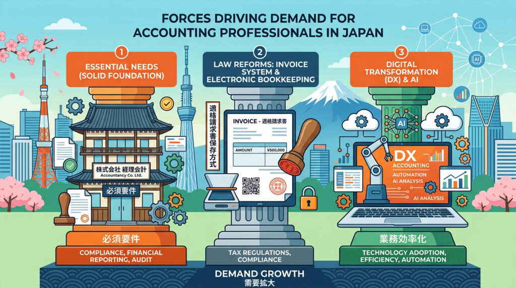 経理 引く手あまた
